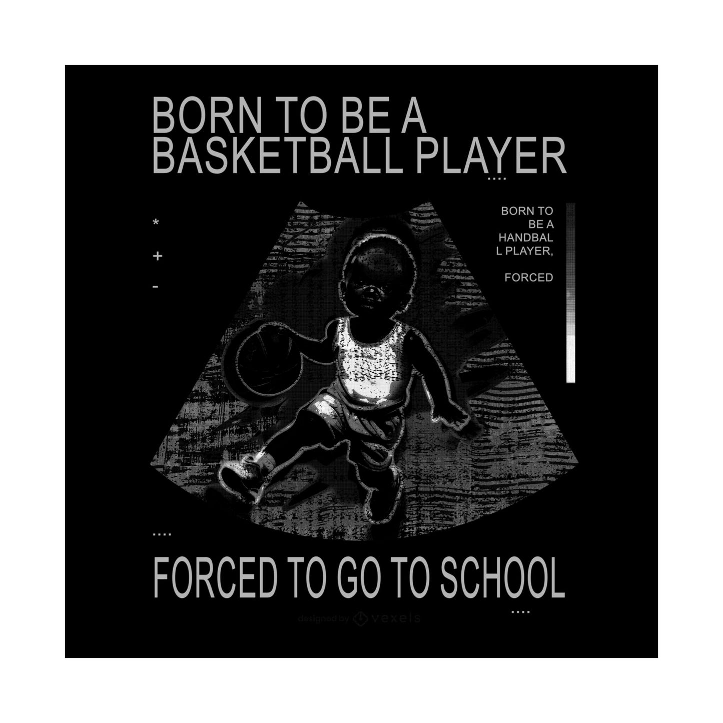 Basketball Poster Print, Motivational Wall Art, Unique Gift for Players, School Decor, Sports Enthusiast, Inspirational Quote