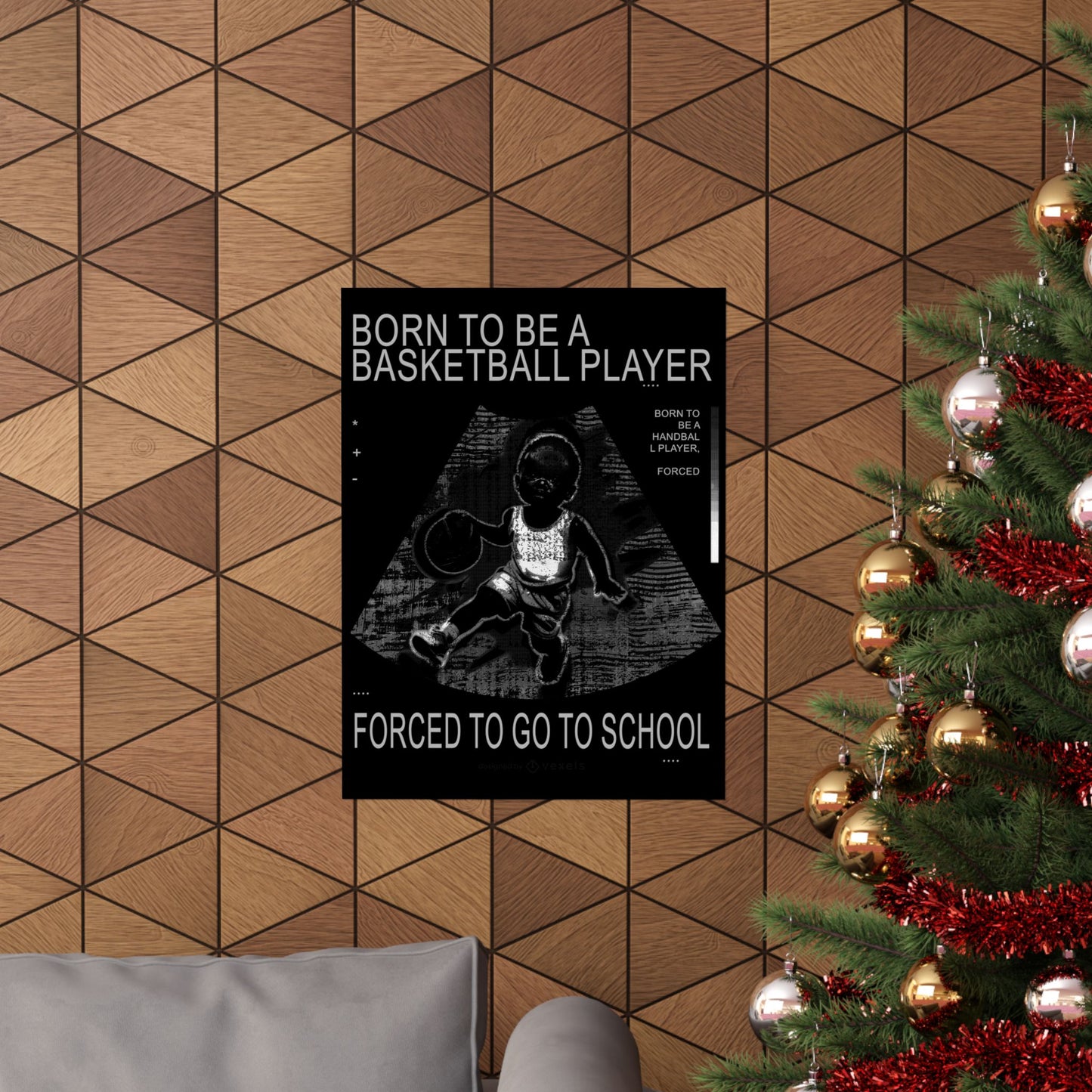 Basketball Poster Print, Motivational Wall Art, Unique Gift for Players, School Decor, Sports Enthusiast, Inspirational Quote