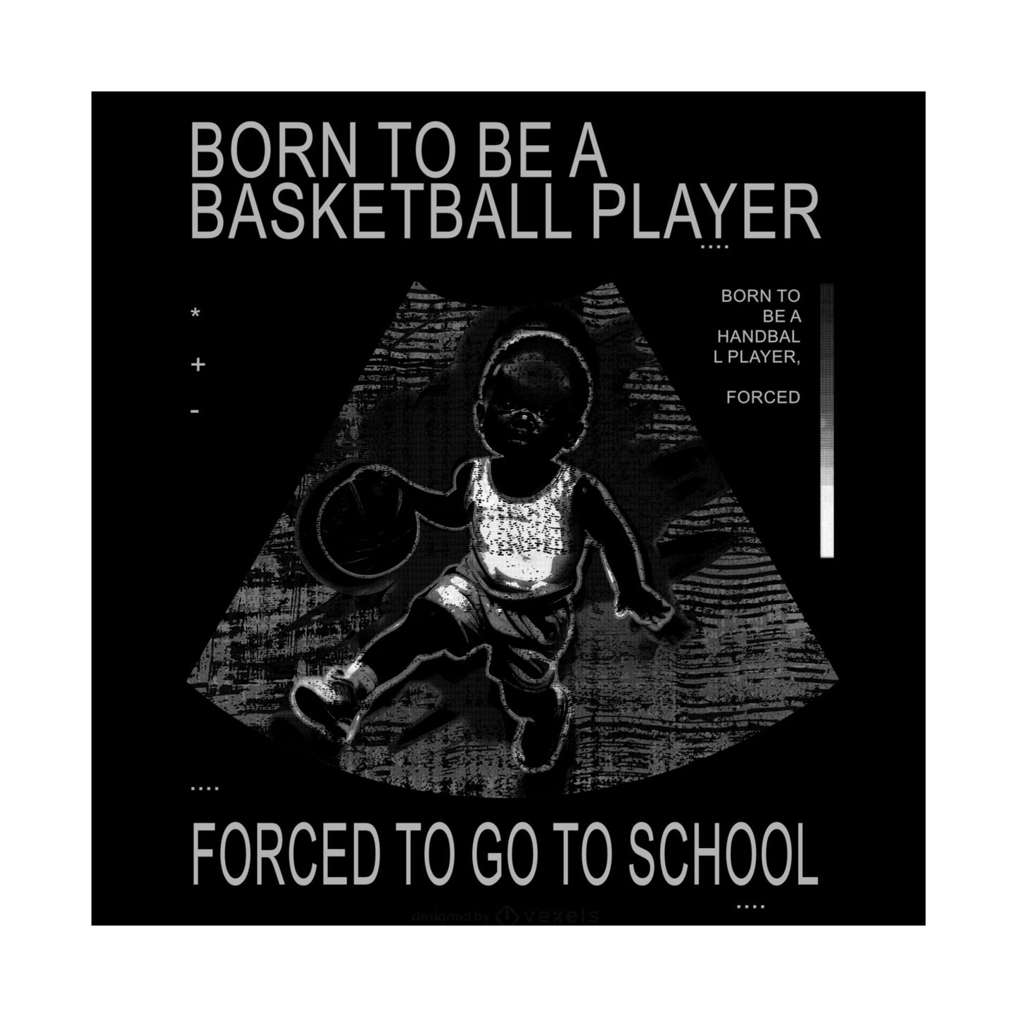 Basketball Poster Print, Motivational Wall Art, Unique Gift for Players, School Decor, Sports Enthusiast, Inspirational Quote