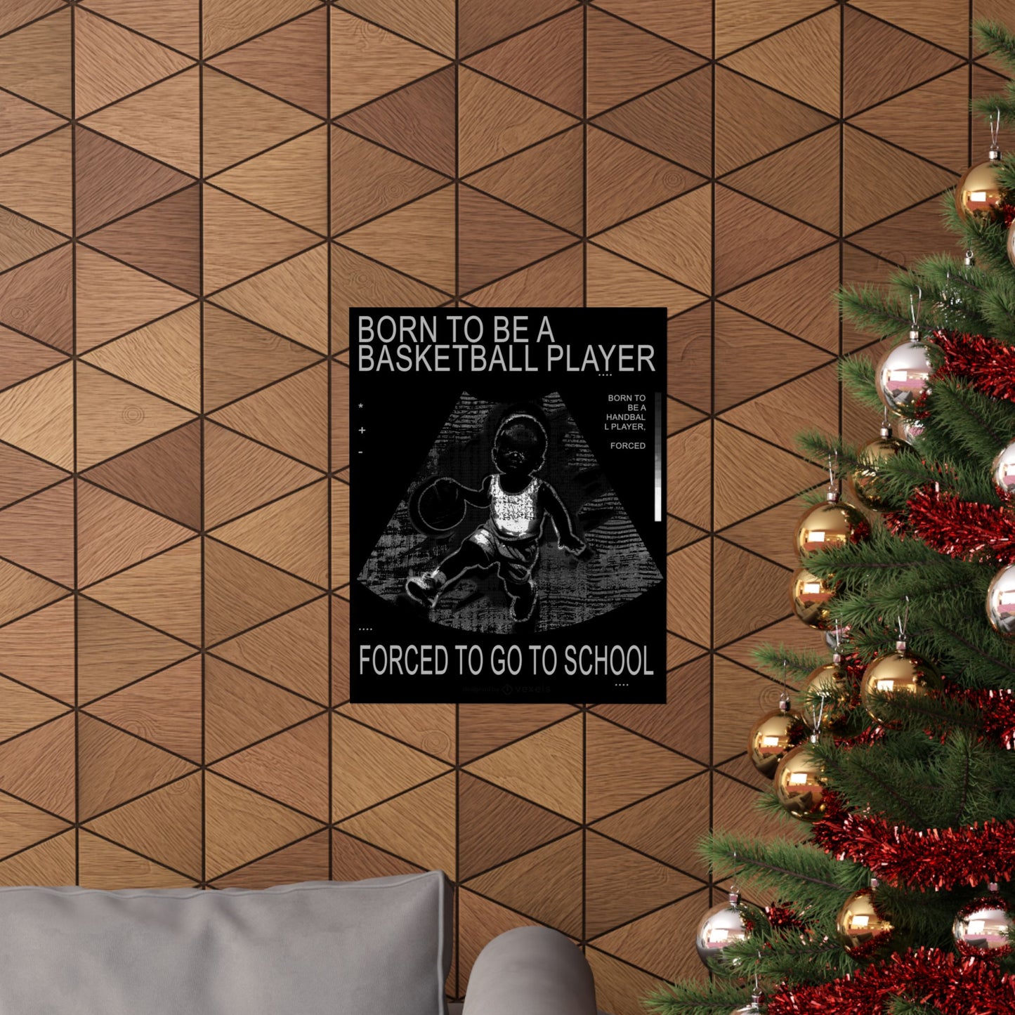 Basketball Poster Print, Motivational Wall Art, Unique Gift for Players, School Decor, Sports Enthusiast, Inspirational Quote