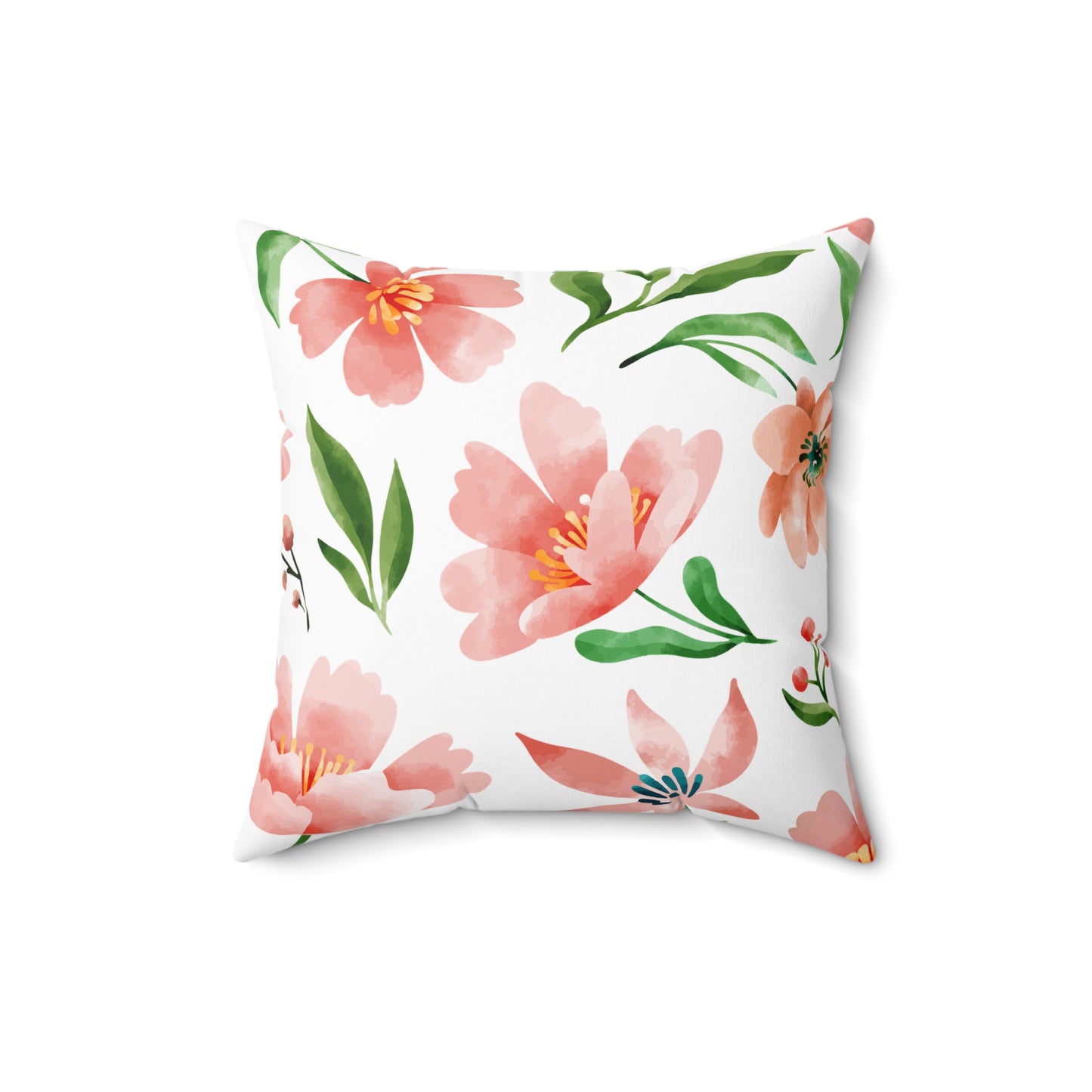 Floral Square Pillow