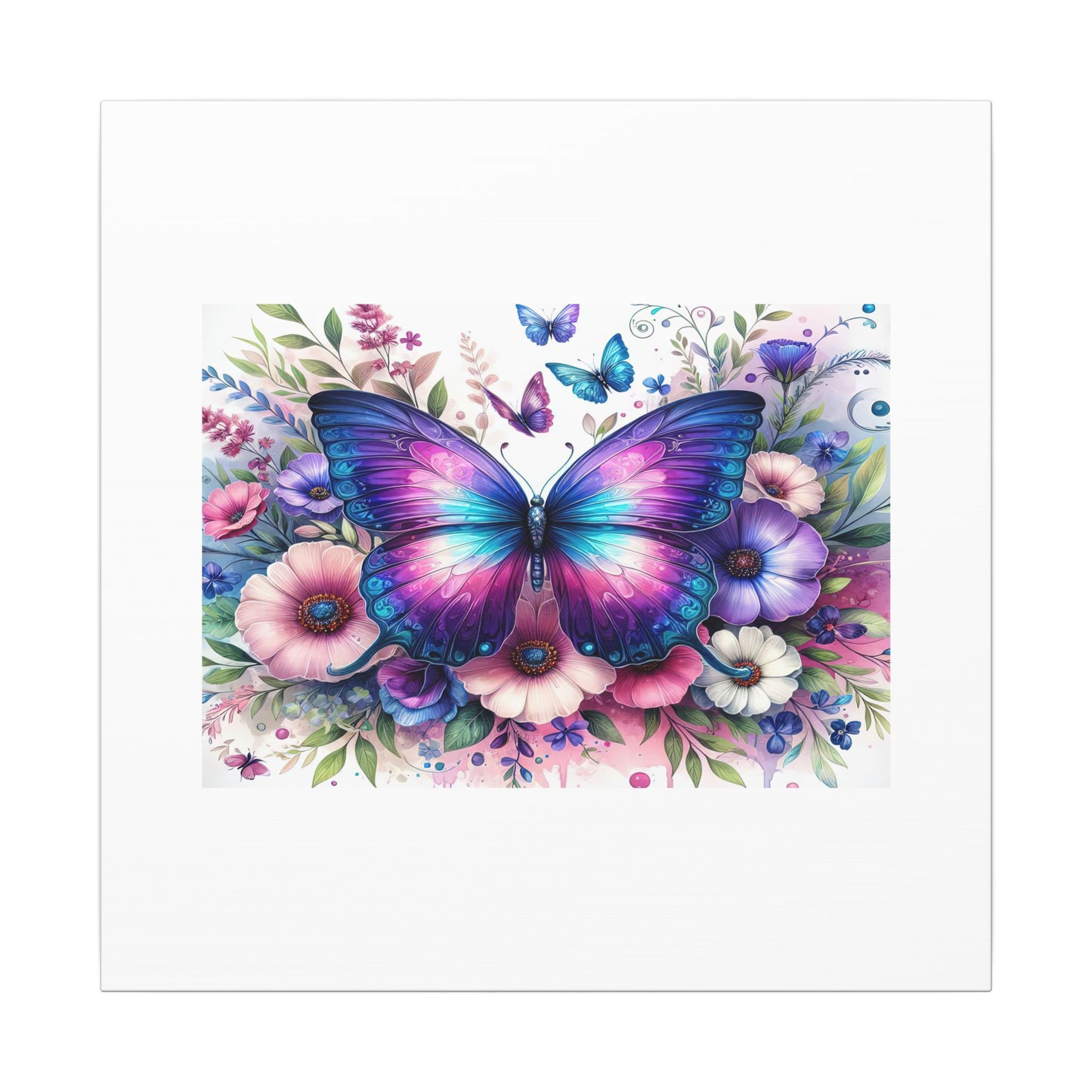 Canvas Print - Butterfly Design
