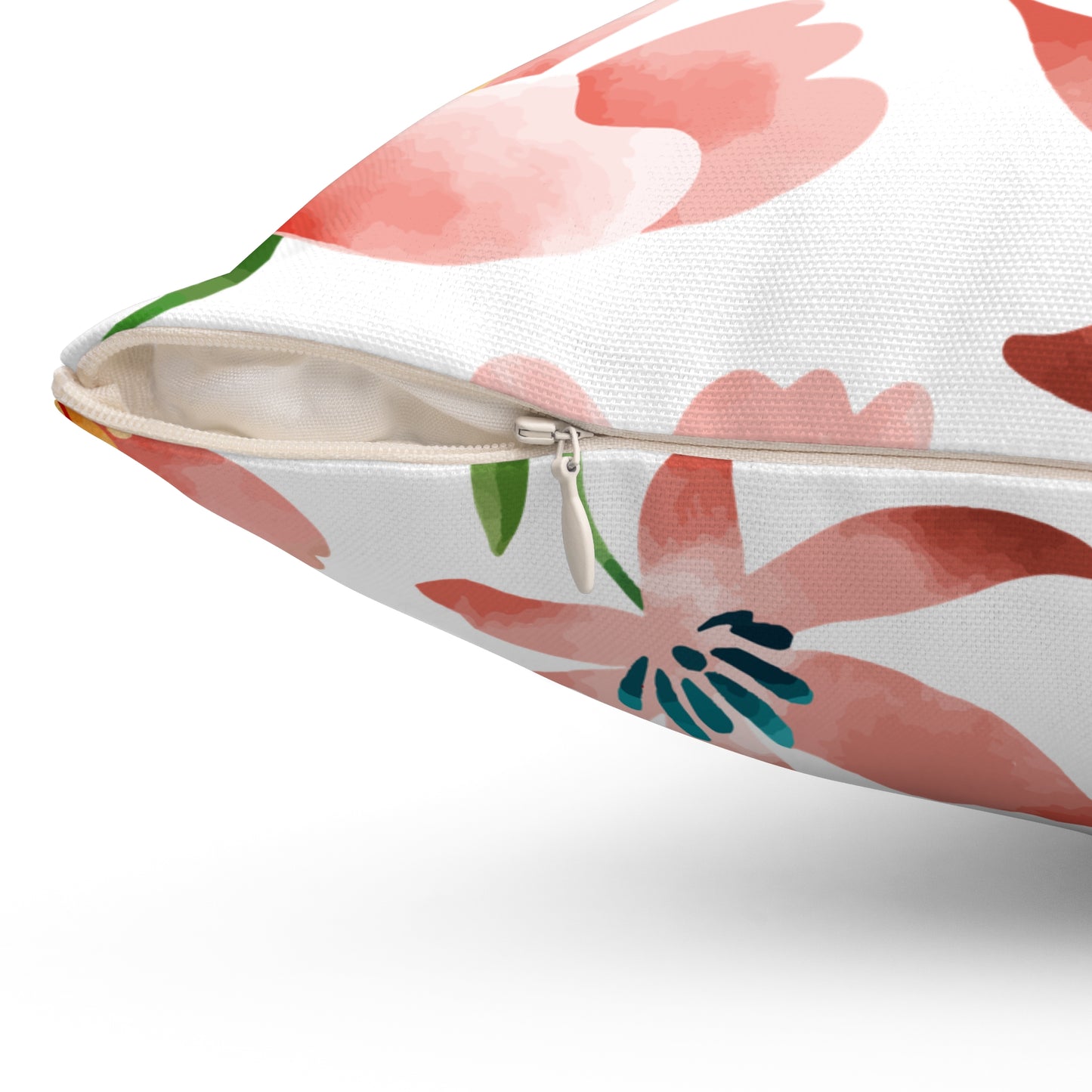 Floral Square Pillow