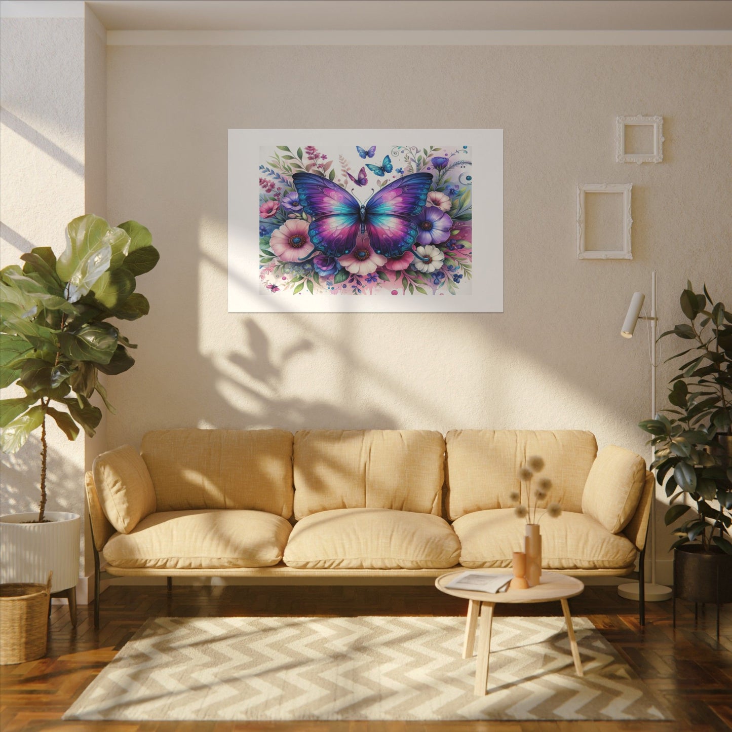 Canvas Print - Butterfly Design