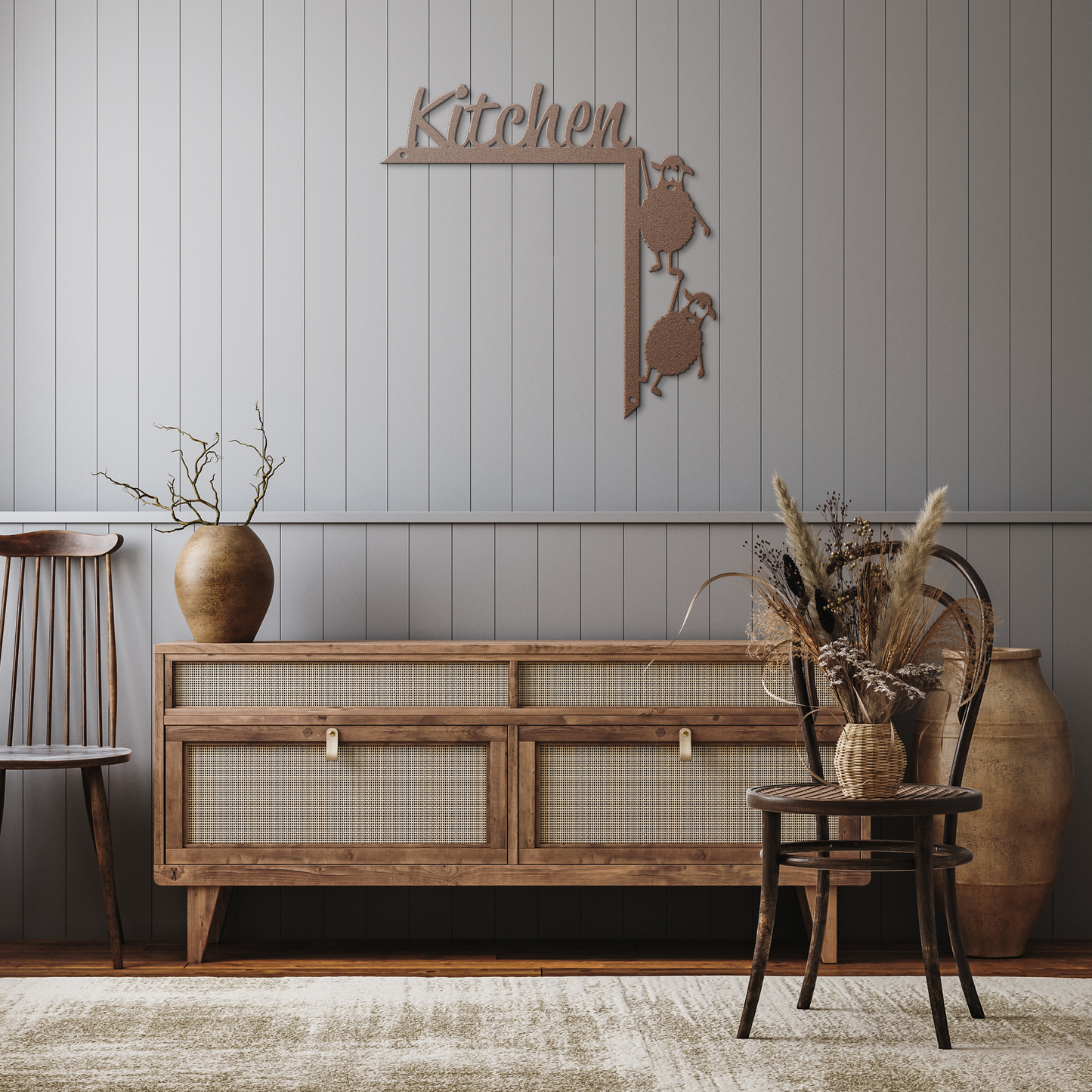 Kitchen_Door_Corner_Metal_Wall_Art_Kitc_Copper_Rustic_Hallway_Mockup.png