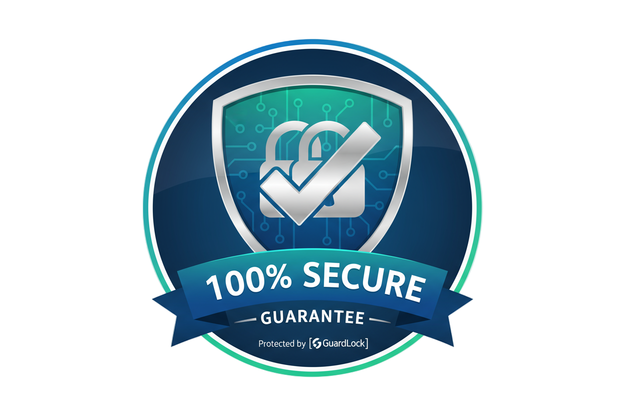 100% Secure Payment, Ensured