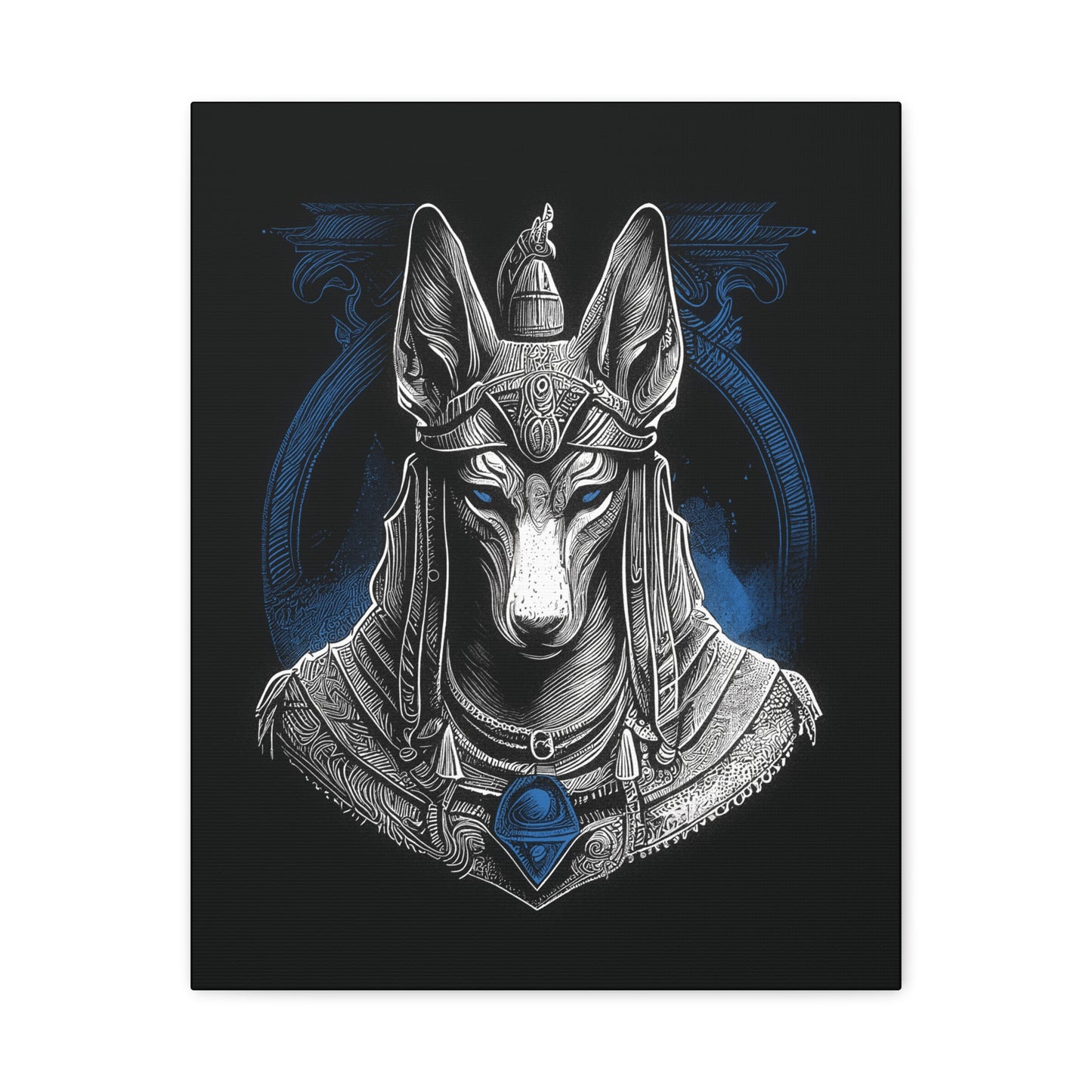 Canvas Print - Anubis Egyptian God Design