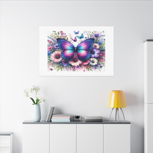 Canvas Print - Butterfly Design