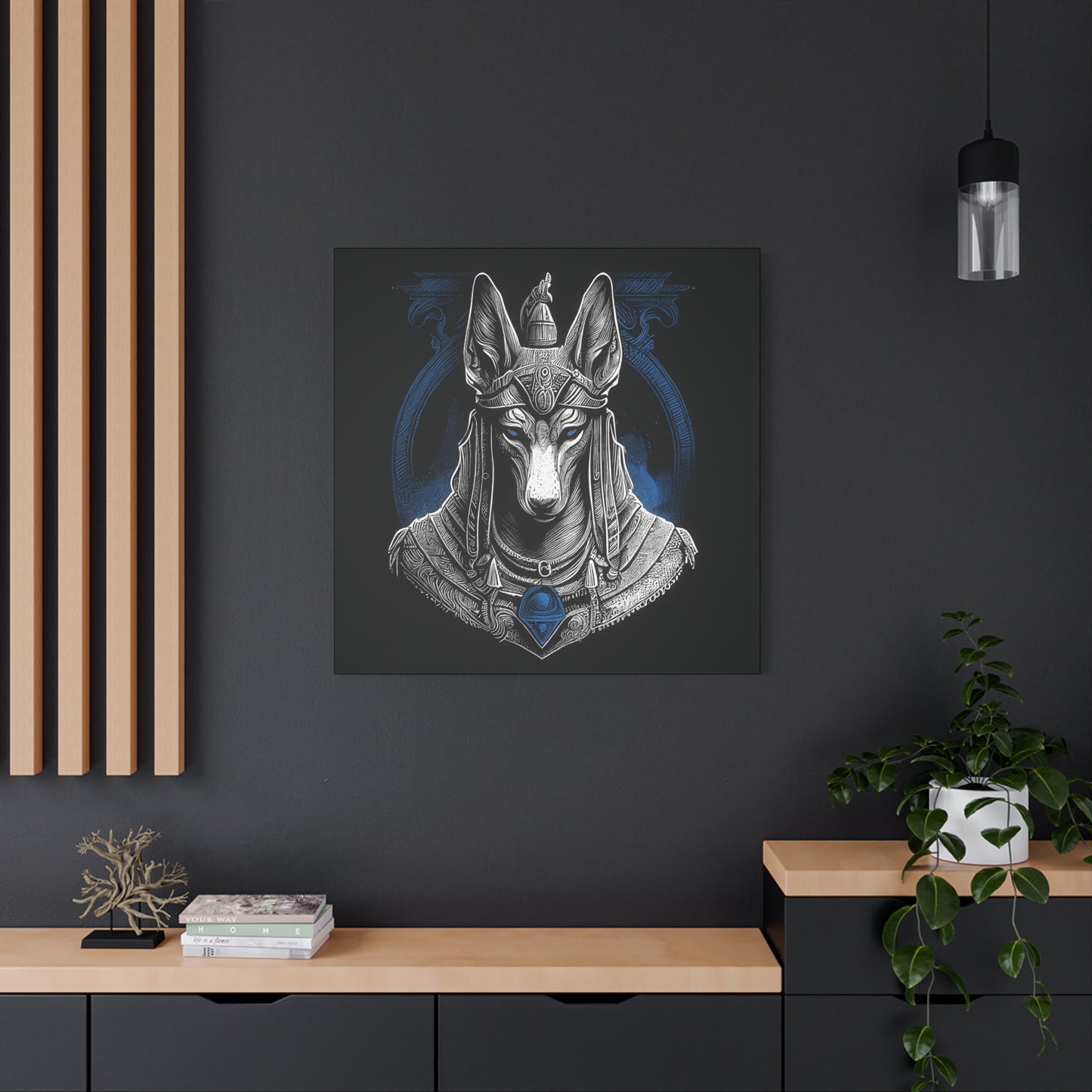 Canvas Print - Anubis Egyptian God Design
