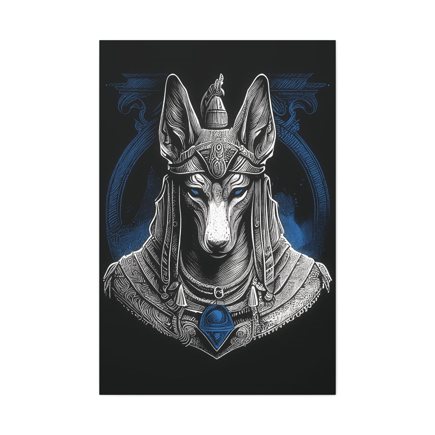 Canvas Print - Anubis Egyptian God Design