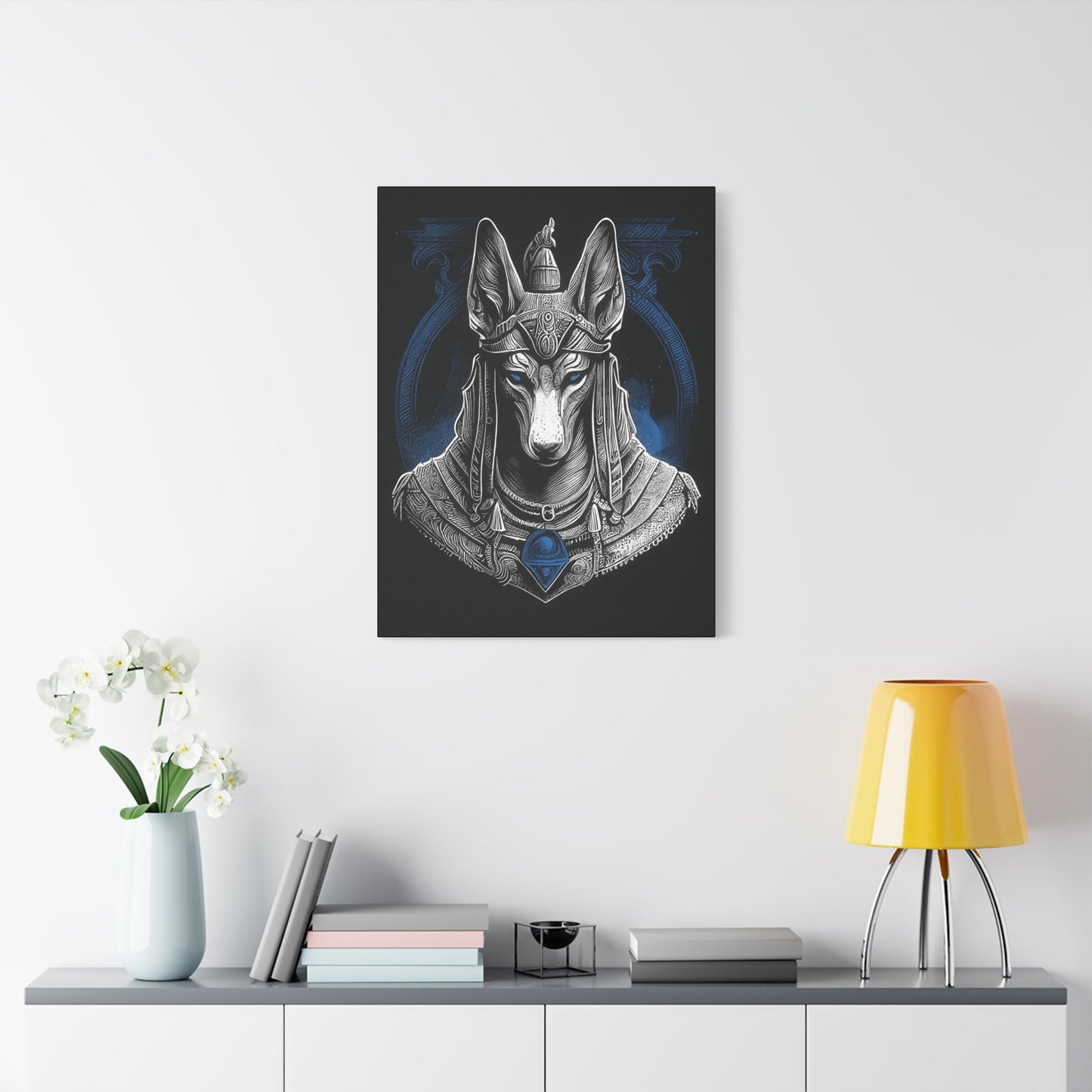 Canvas Print - Anubis Egyptian God Design