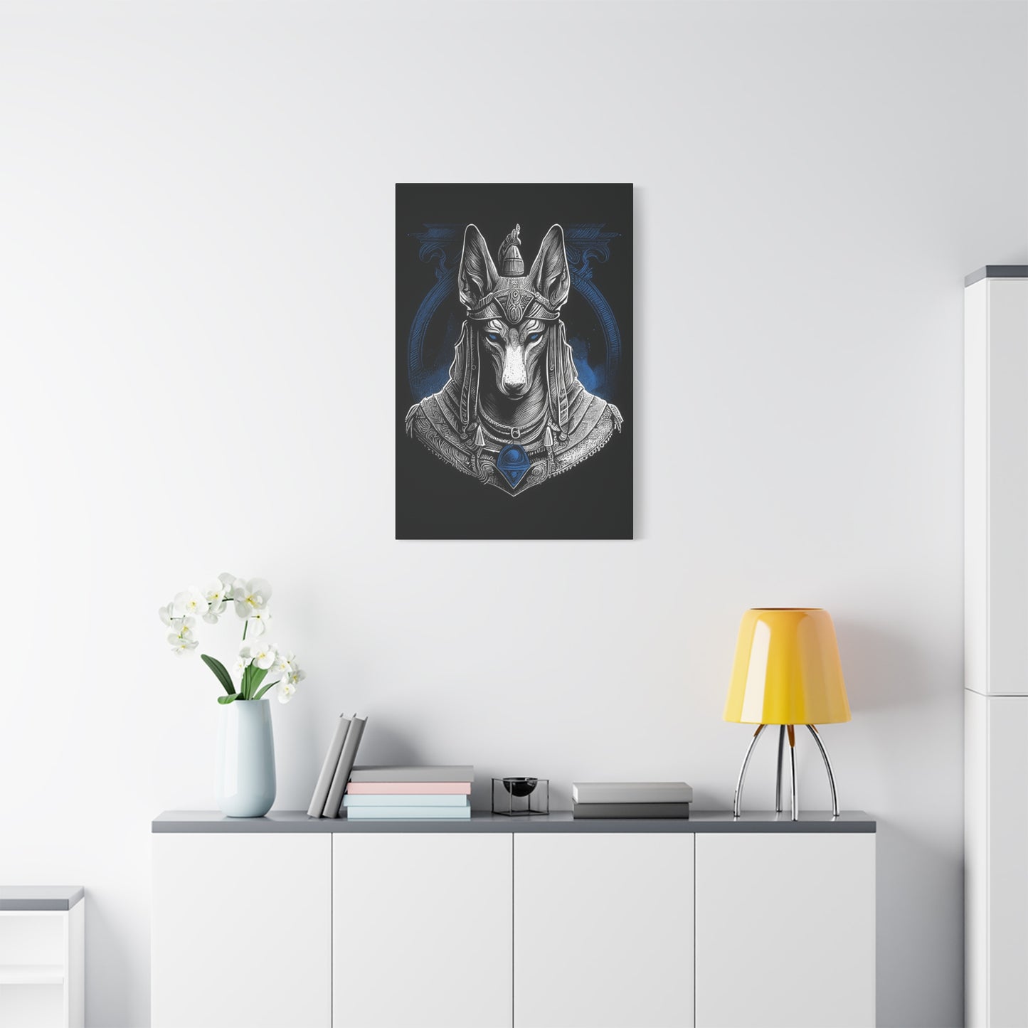 Canvas Print - Anubis Egyptian God Design