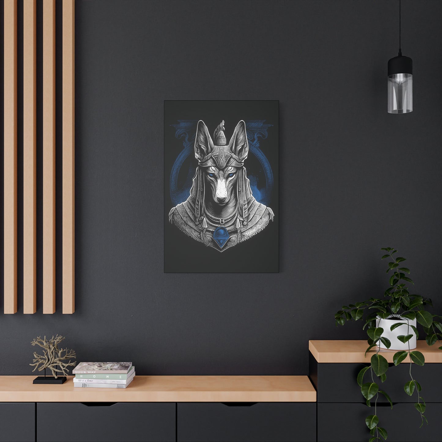 Canvas Print - Anubis Egyptian God Design