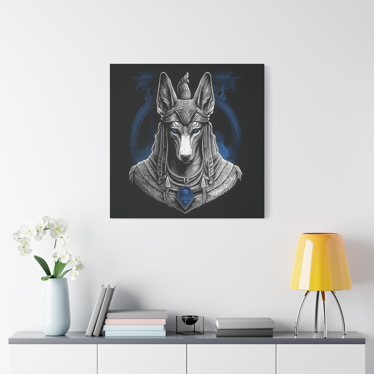 Canvas Print - Anubis Egyptian God Design