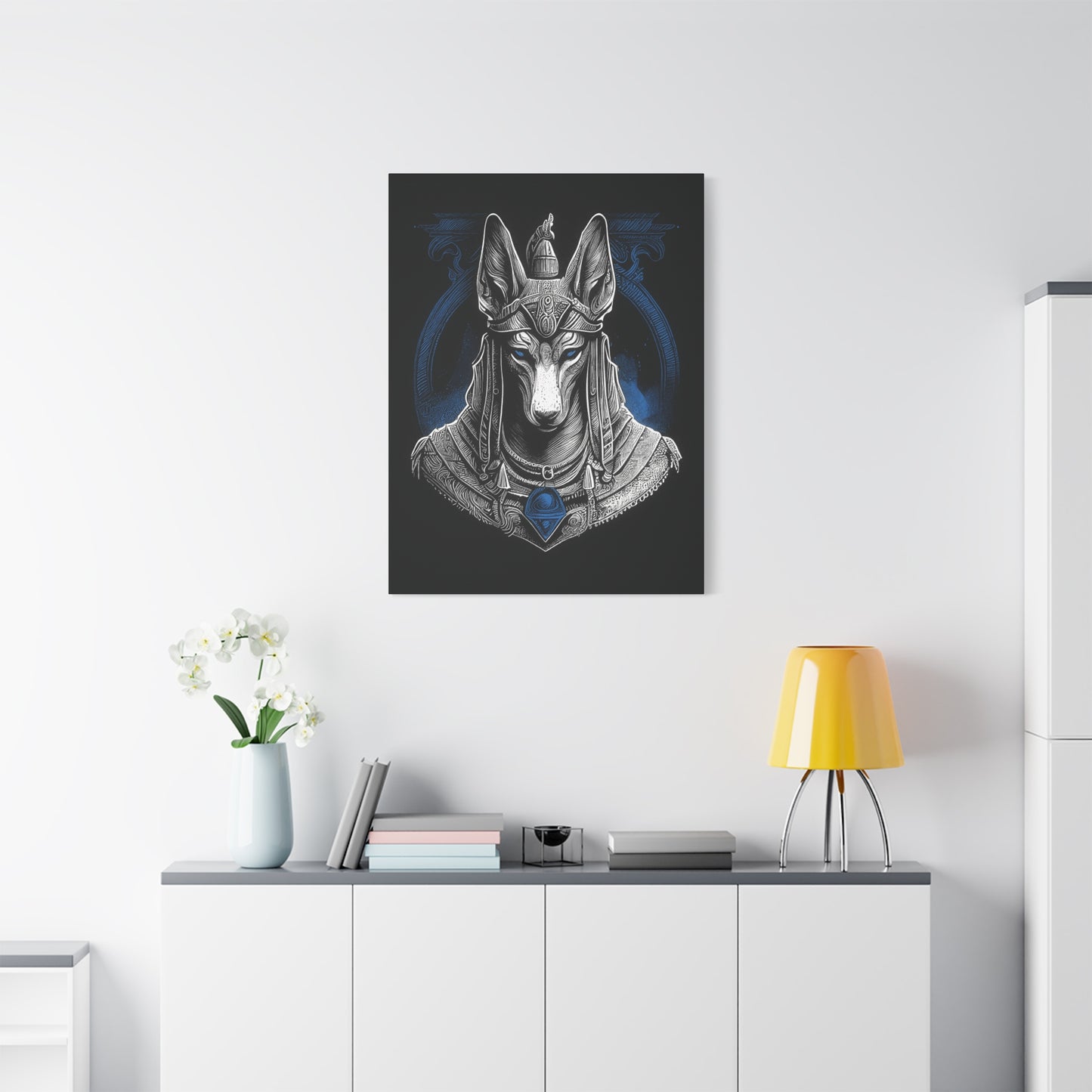 Canvas Print - Anubis Egyptian God Design