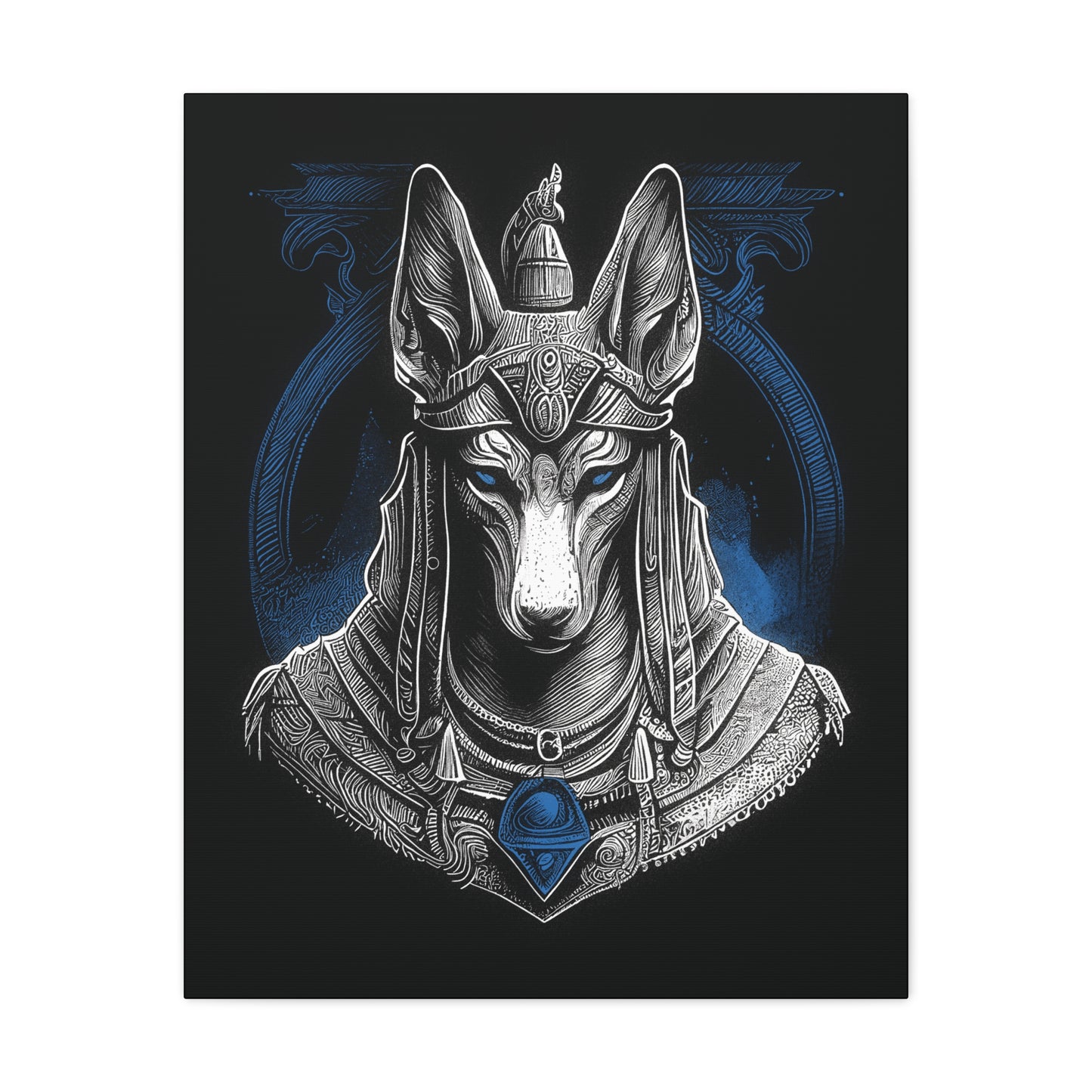 Canvas Print - Anubis Egyptian God Design