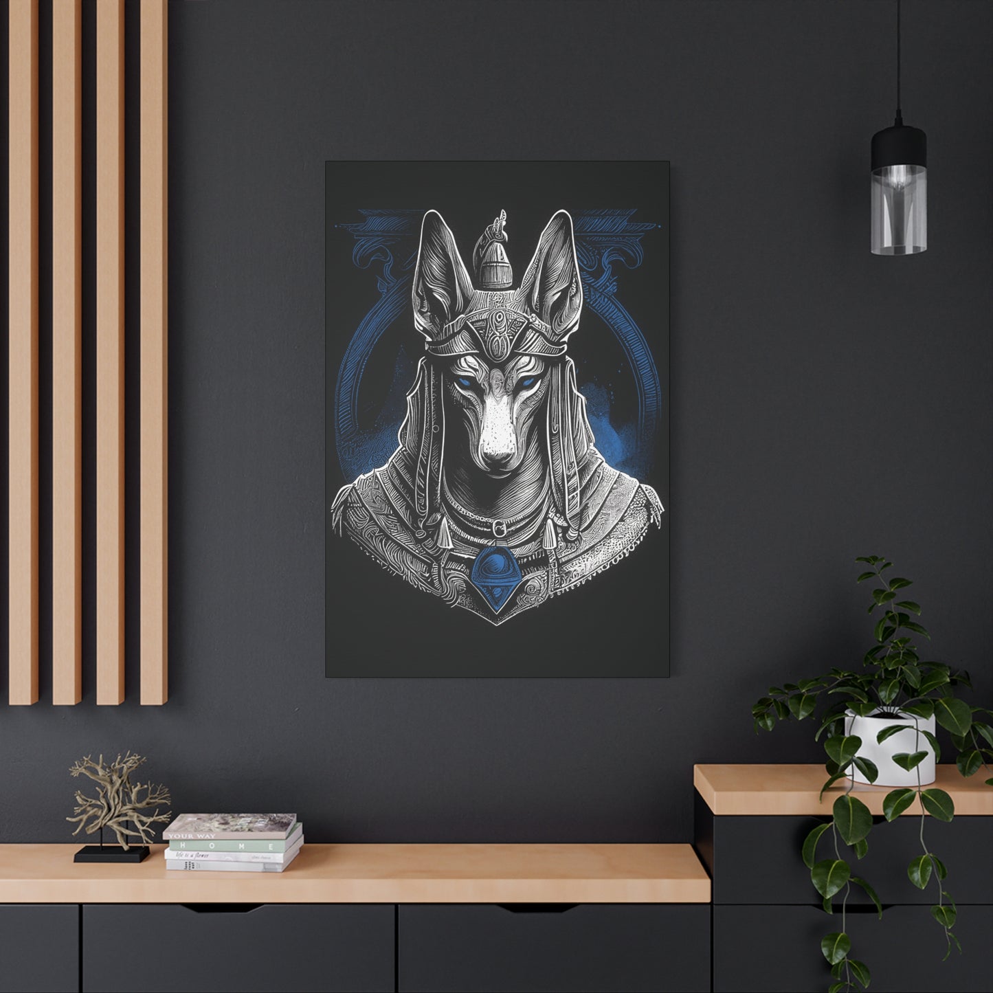 Canvas Print - Anubis Egyptian God Design