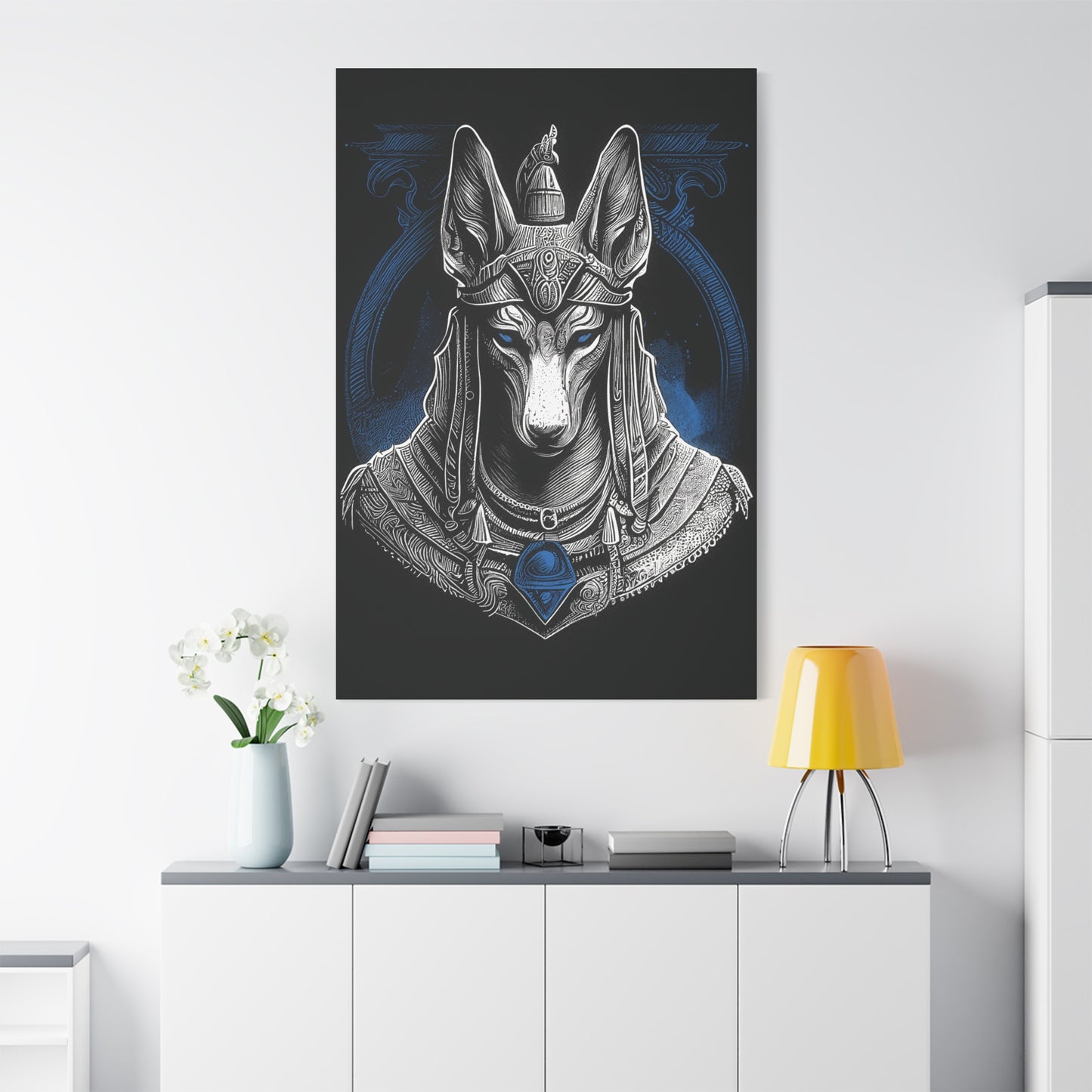 Canvas Print - Anubis Egyptian God Design