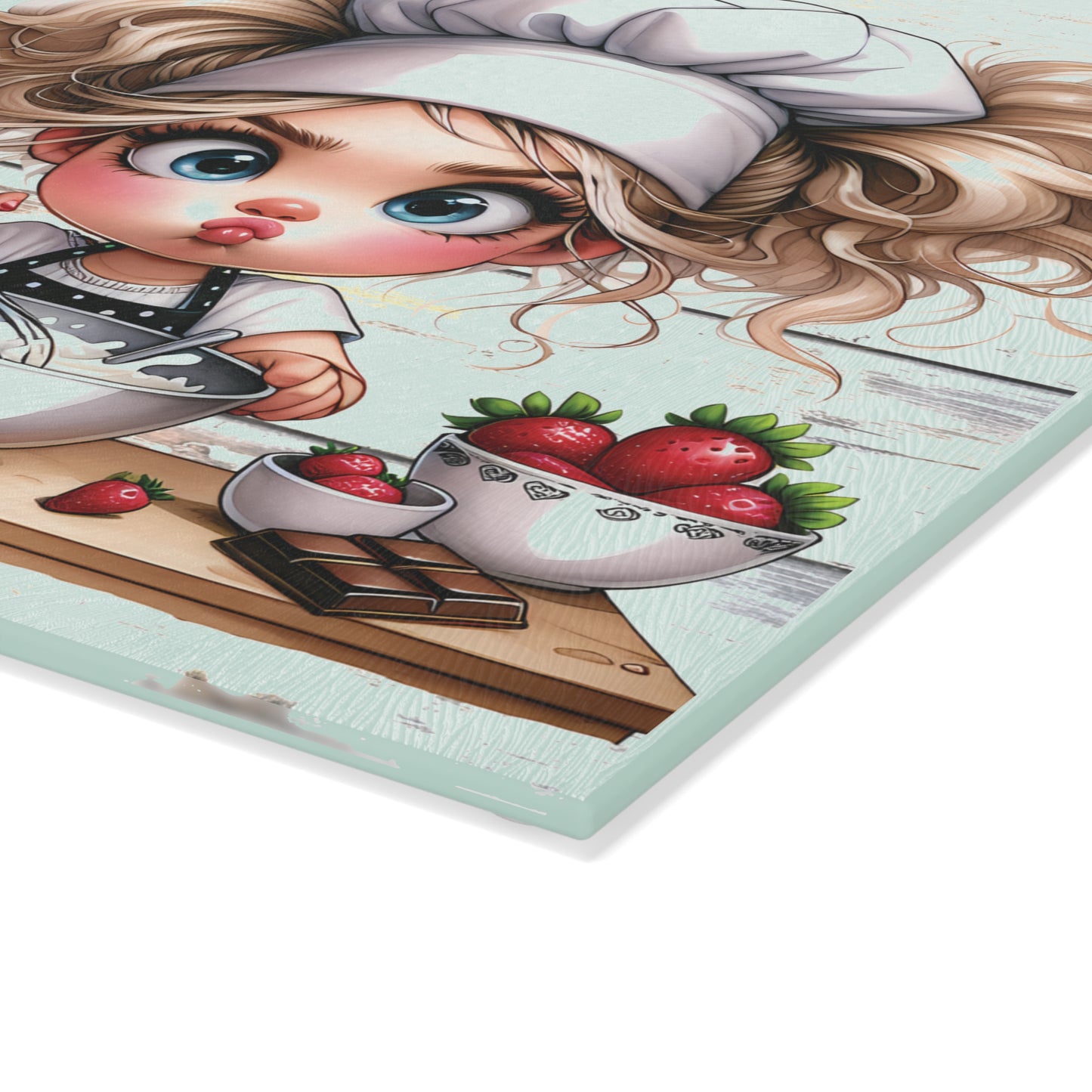 Charming Kitchen Cutting Board, Whimsical Glass Cutting Board, Kitchen Gift, Cooking Conversion Board, Fun Kitchen Decor, Unique Gift [...]