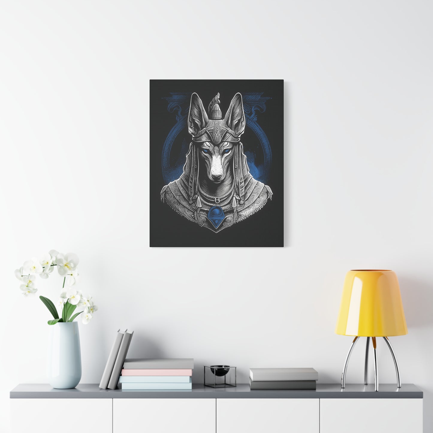 Canvas Print - Anubis Egyptian God Design