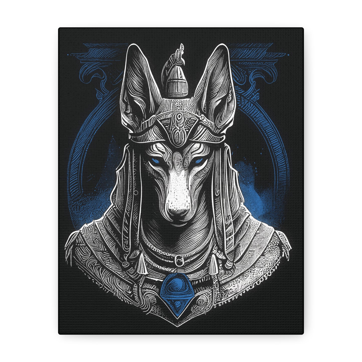 Canvas Print - Anubis Egyptian God Design