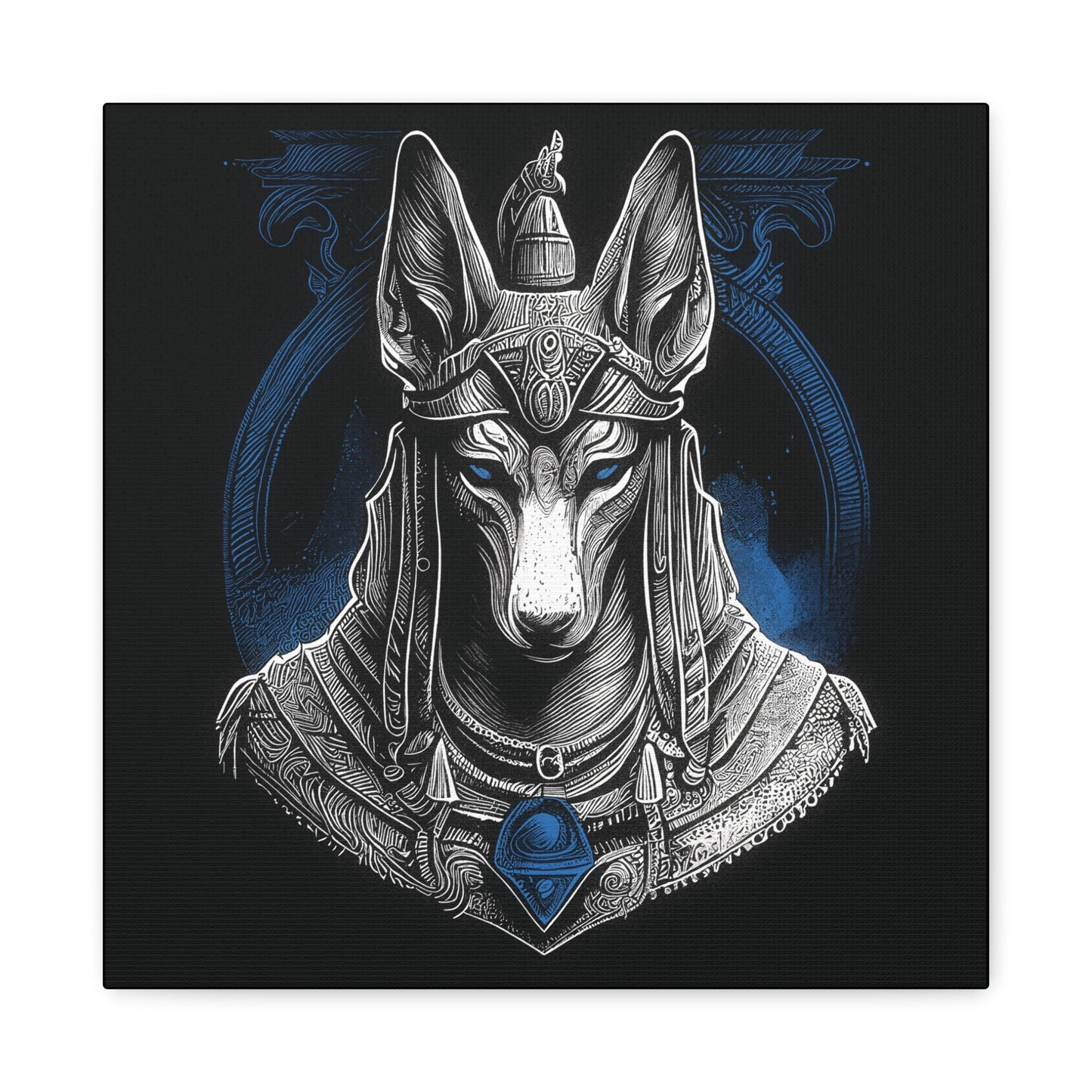 Canvas Print - Anubis Egyptian God Design