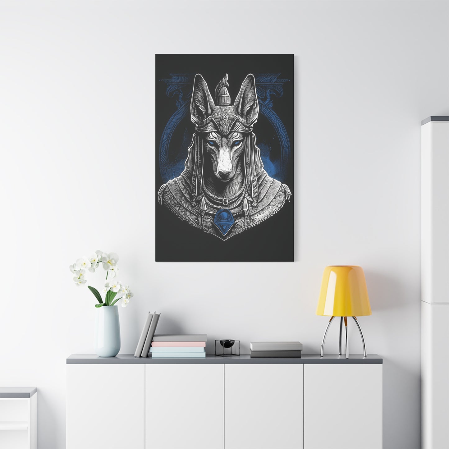 Canvas Print - Anubis Egyptian God Design