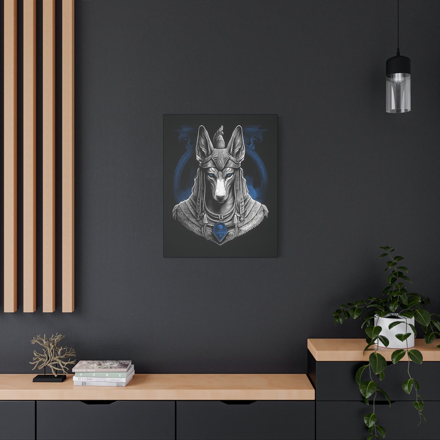 Canvas Print - Anubis Egyptian God Design