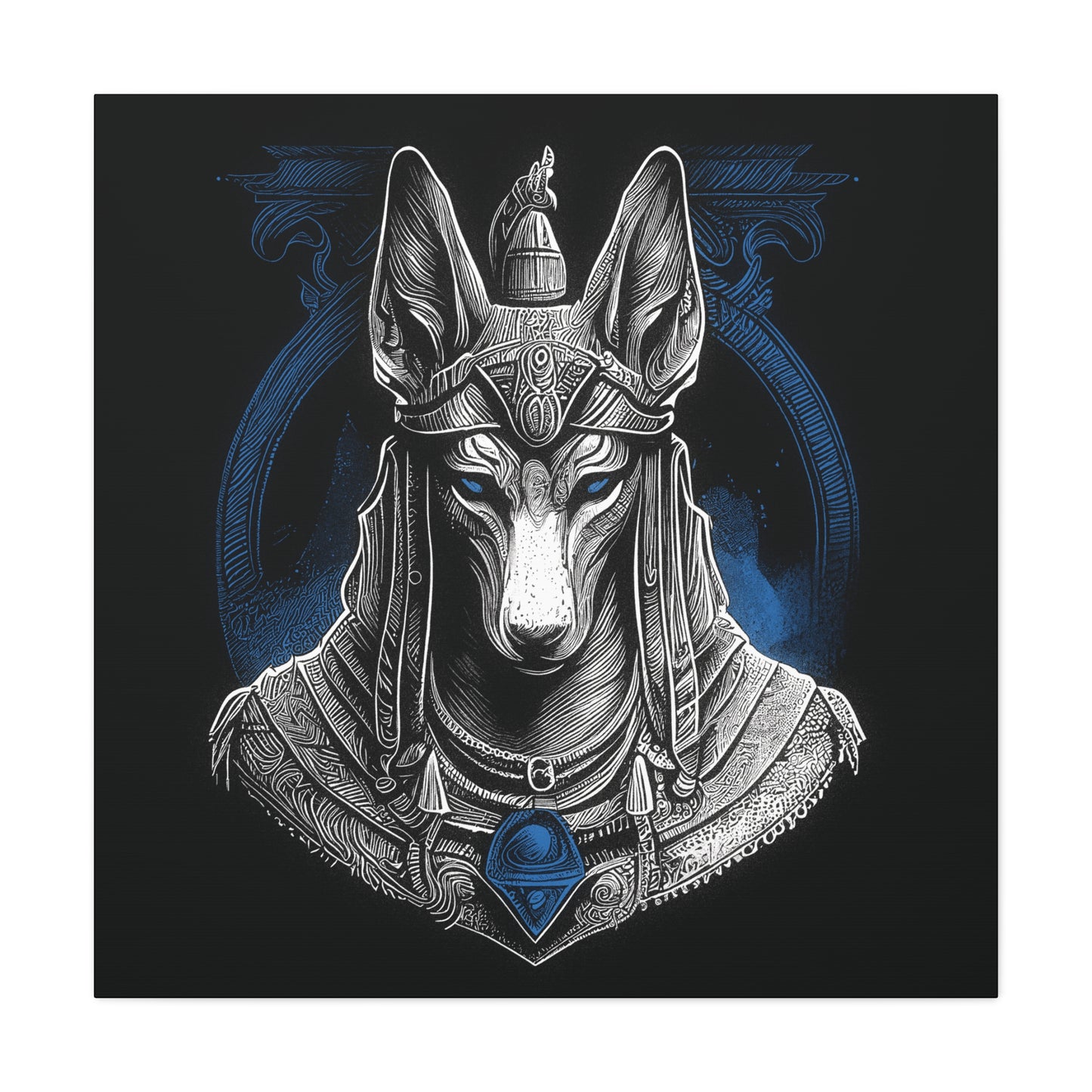 Canvas Print - Anubis Egyptian God Design