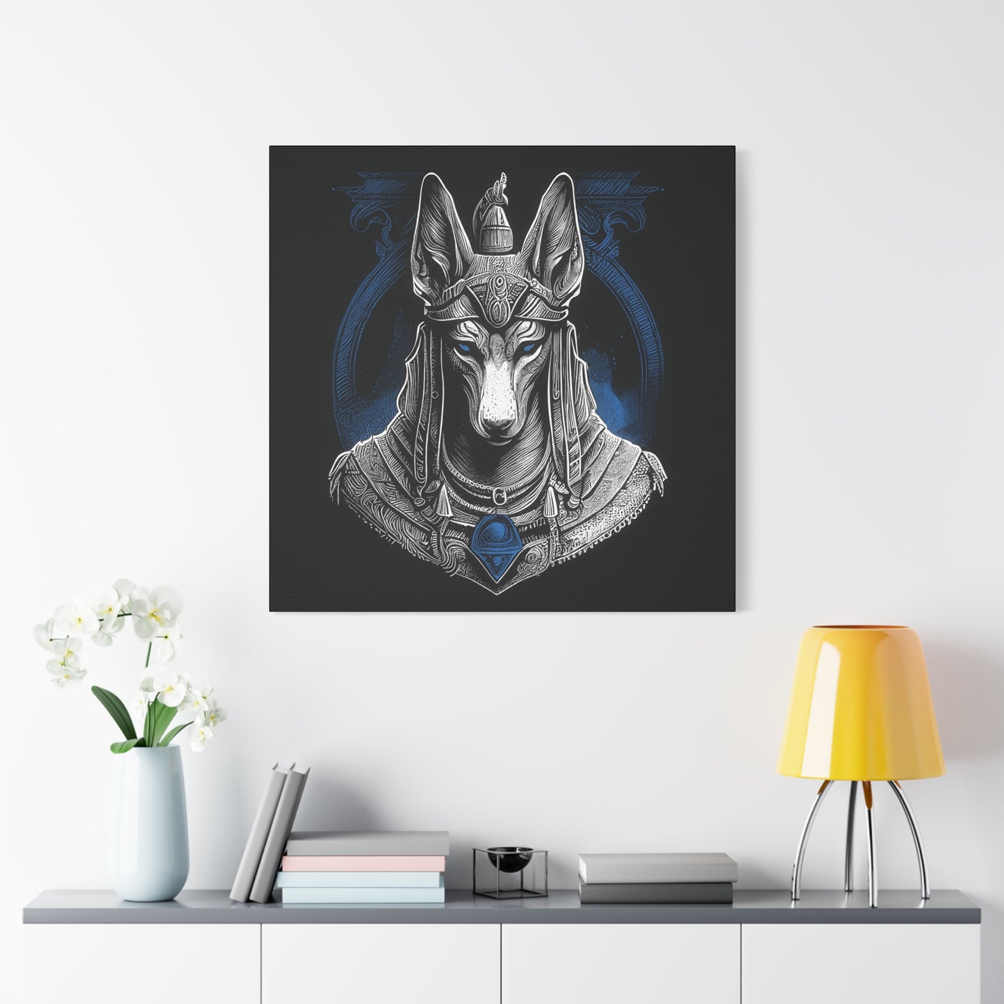 Canvas Print - Anubis Egyptian God Design