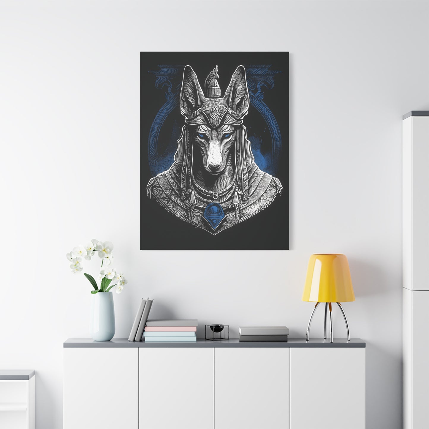 Canvas Print - Anubis Egyptian God Design