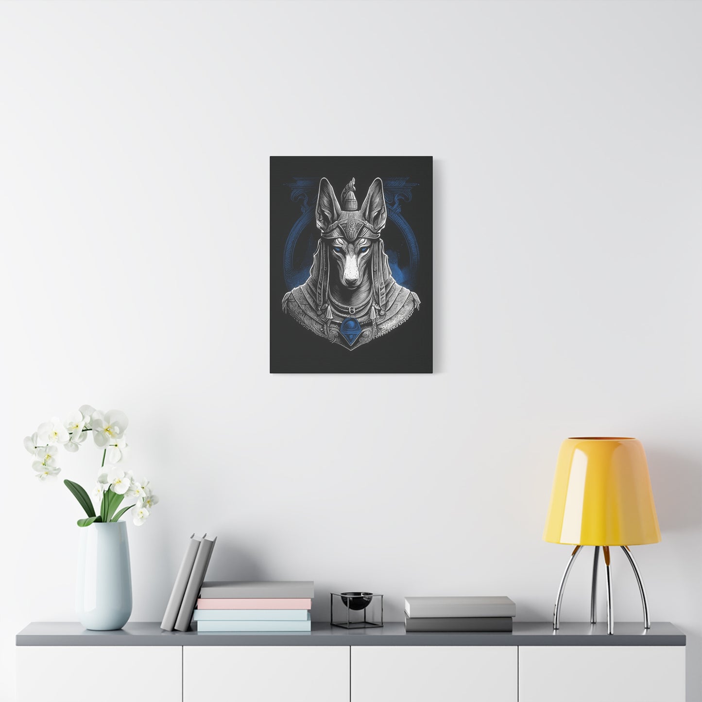 Canvas Print - Anubis Egyptian God Design