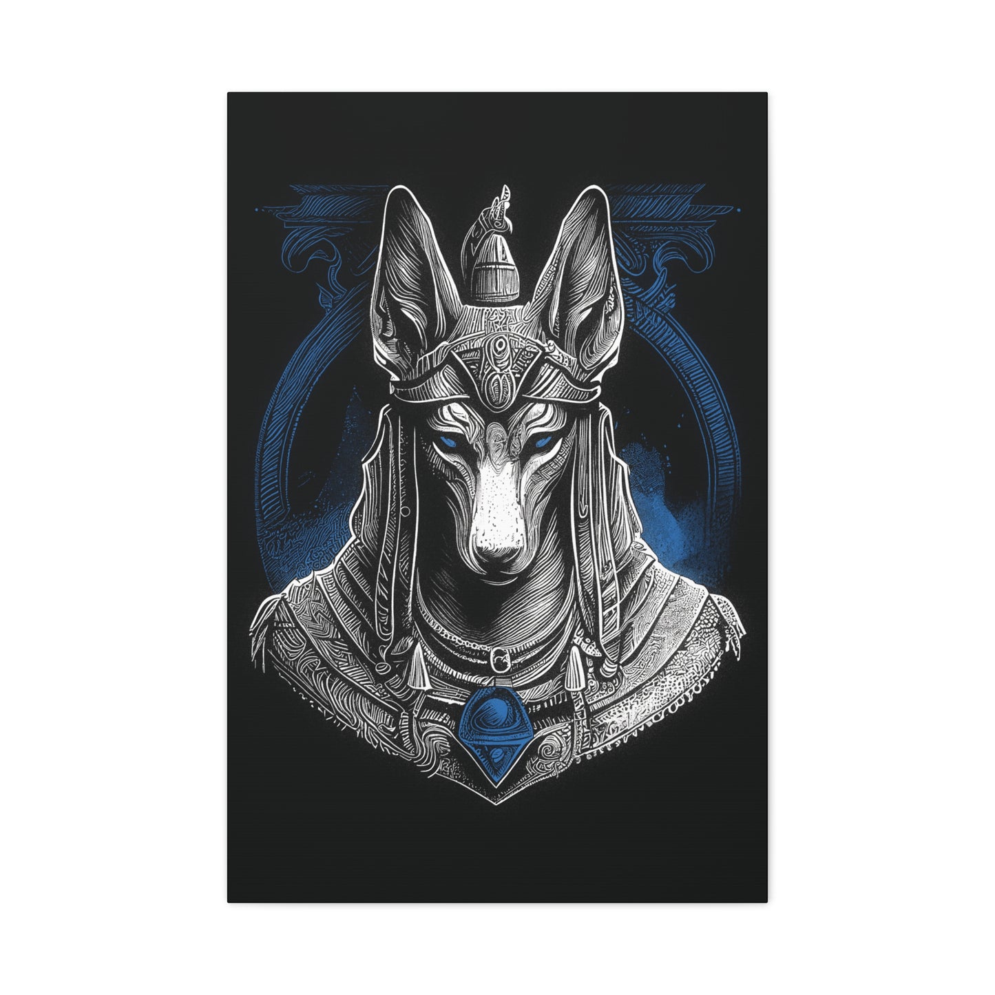 Canvas Print - Anubis Egyptian God Design