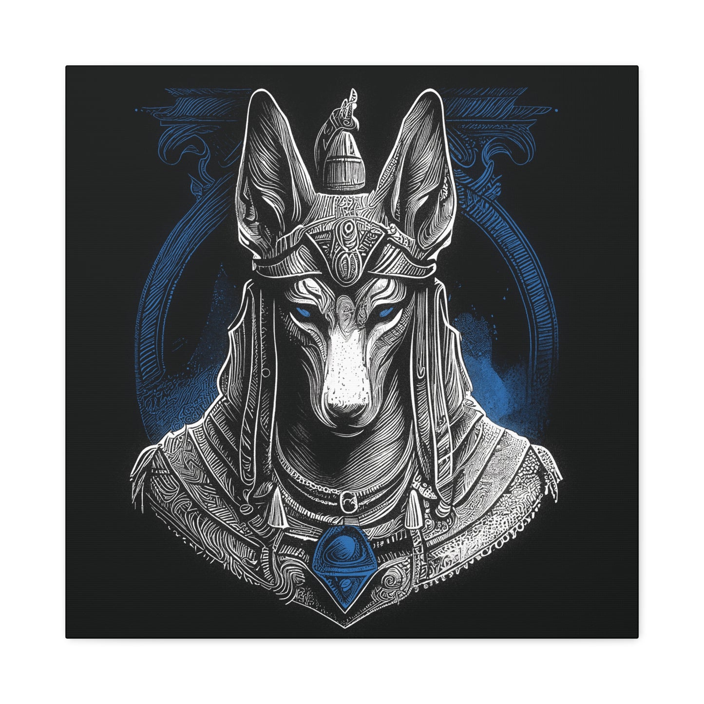 Canvas Print - Anubis Egyptian God Design