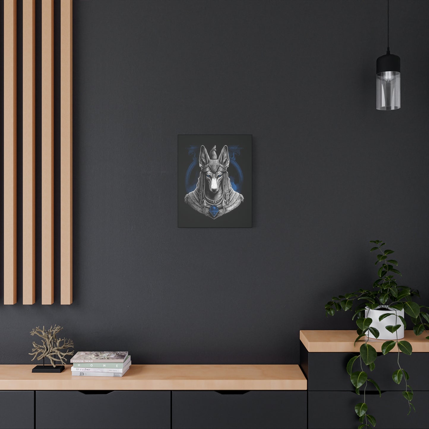 Canvas Print - Anubis Egyptian God Design