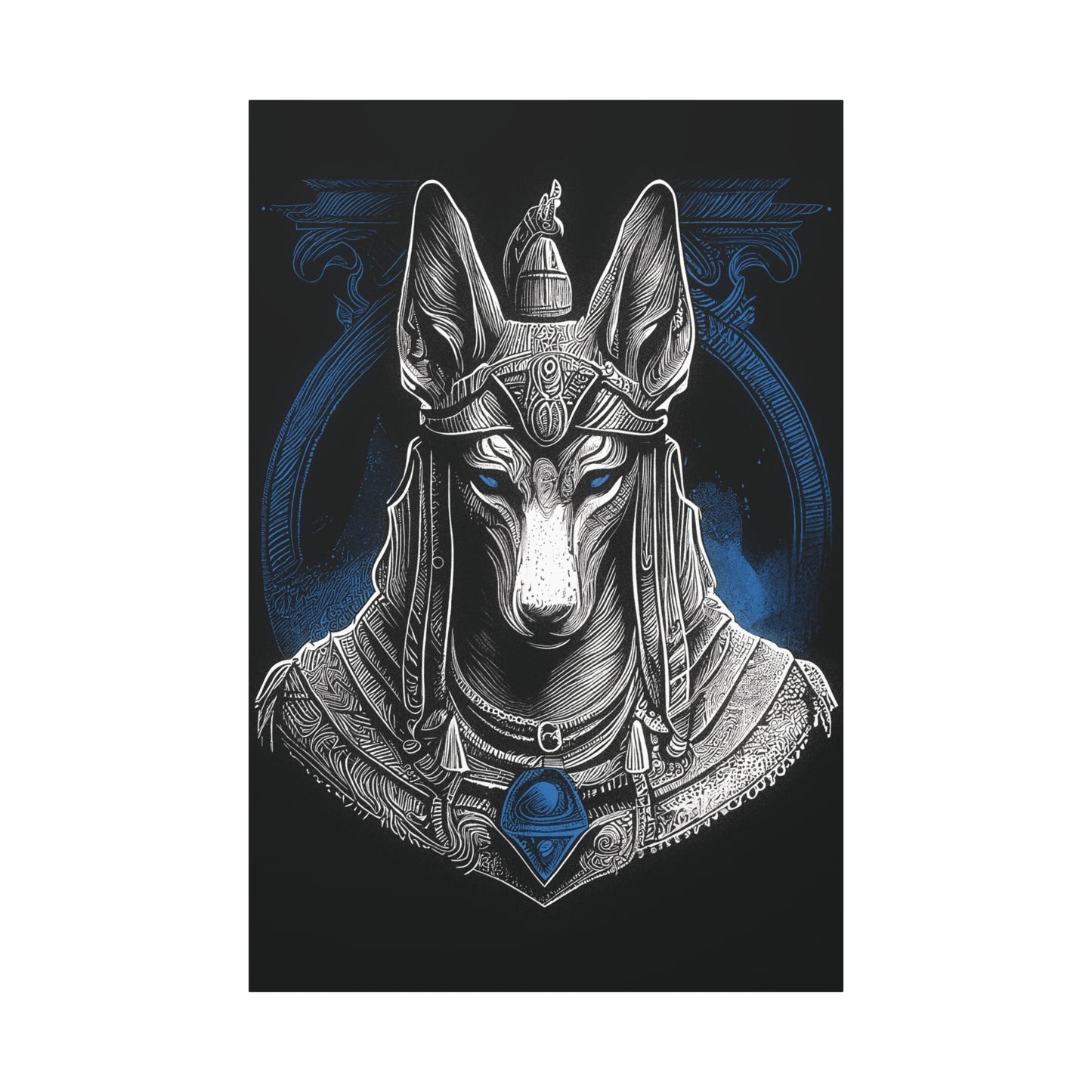 Canvas Print - Anubis Egyptian God Design