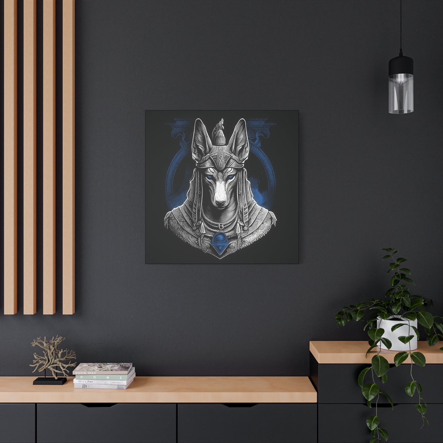 Canvas Print - Anubis Egyptian God Design
