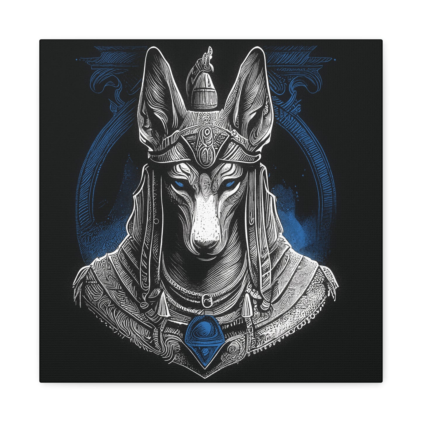 Canvas Print - Anubis Egyptian God Design