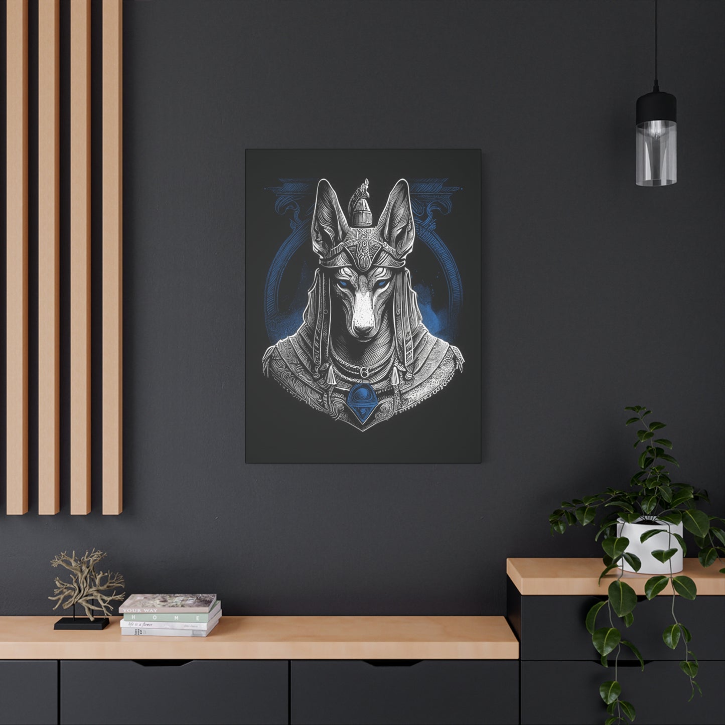 Canvas Print - Anubis Egyptian God Design