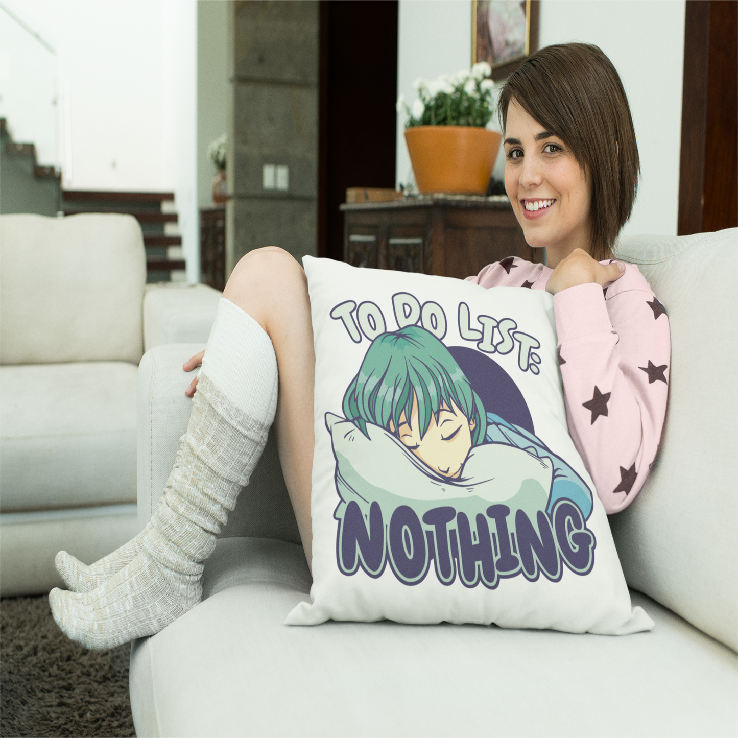 Anime Lover Square Pillow