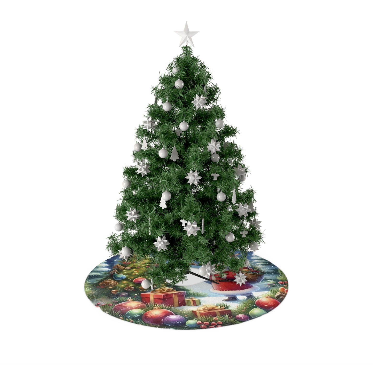 Festive Christmas Tree Skirt: Add Cozy Charm to Your Holiday Decor