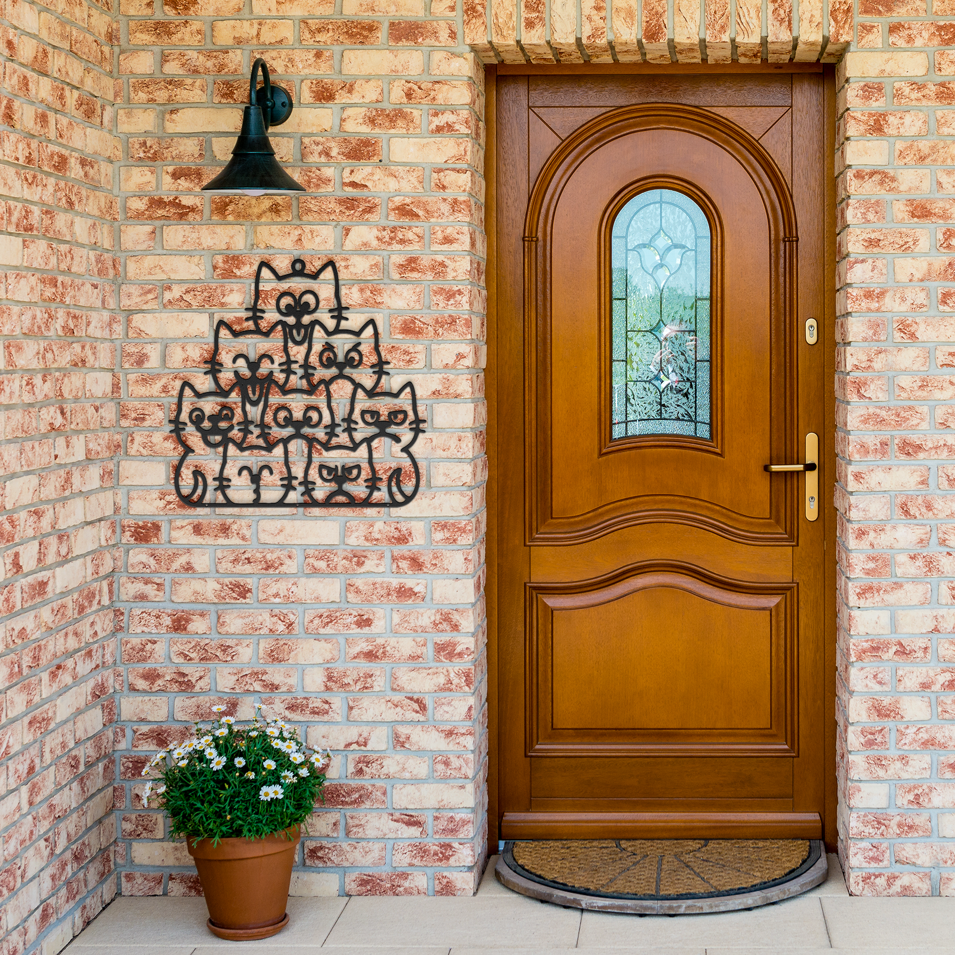 cat_faces_wall_decor_sign_Black_Brick_Entrance_Mockup.png