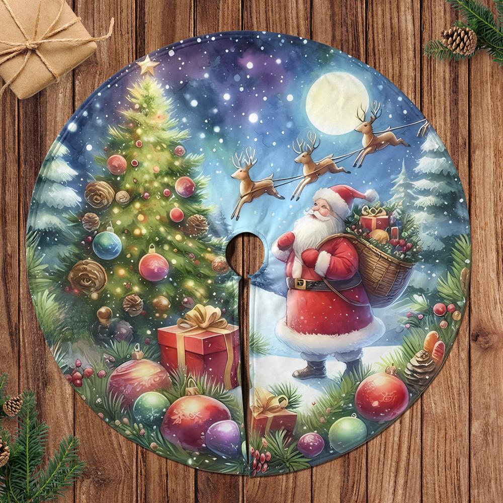 Festive Christmas Tree Skirt: Add Cozy Charm to Your Holiday Decor